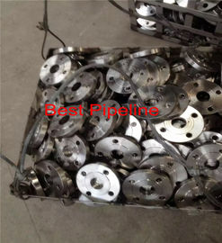 Lap Joint Forged Steel Flanges DIN 2642 DIN 2656 300LBS Pressure Metal Material