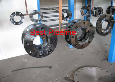 ASA /ANSI /ASME Lap Joint Flange , Flat Face Weld Neck Flange Round Plate Device